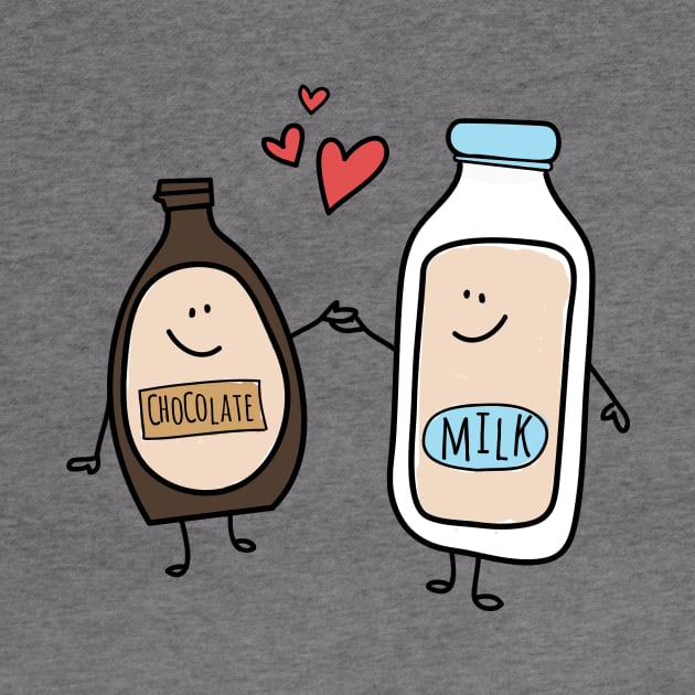 Better Together for Chocolate Milk Drinkers by cottoncanvas